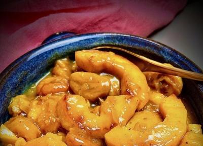 طرز تهیه خورش به آلو با مرغ طرز تهیه خورش به آلو با مرغ